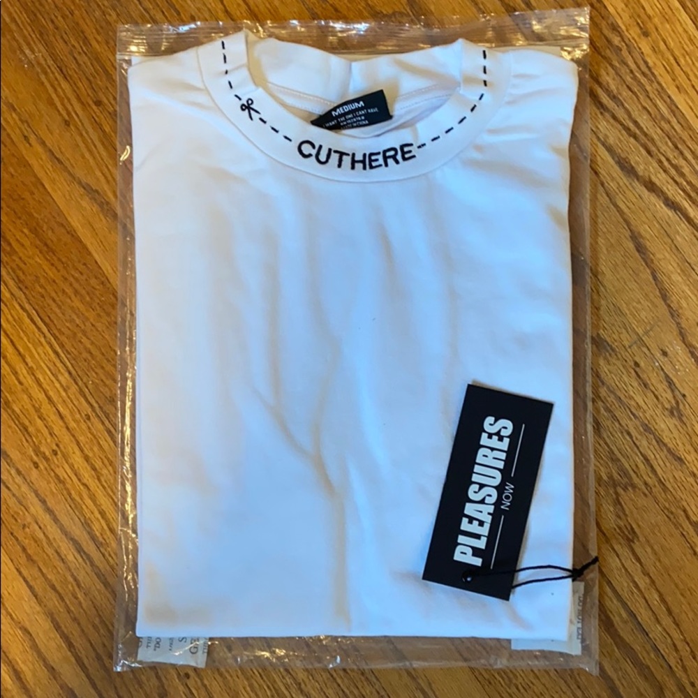 Pleasures Cut Here Heavyweight Tee Shirt